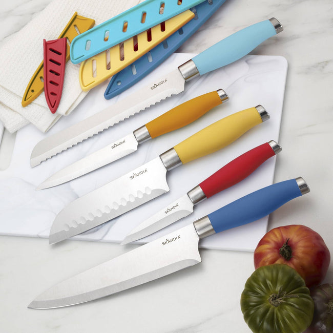 Skandia Sekai Knife Set with Sheaths, 5-piece