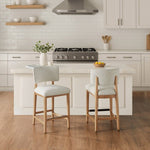 Aiden & Ivy Tate Fabric Counter Stools, 2-pack