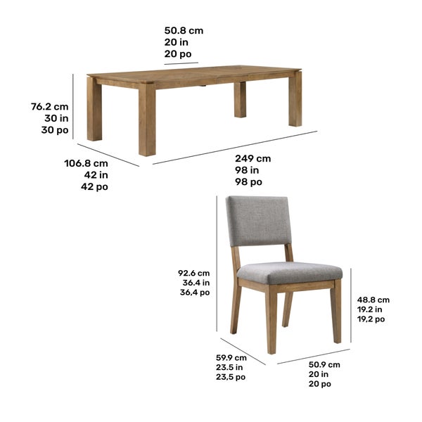 Flexsteel Selby 9-piece Dining Room Set