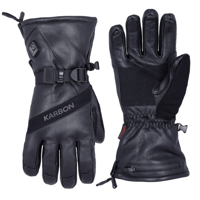 Karbon Heated Leather Gloves