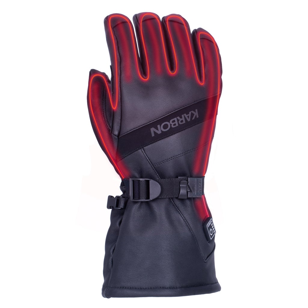 Karbon Heated Leather Gloves