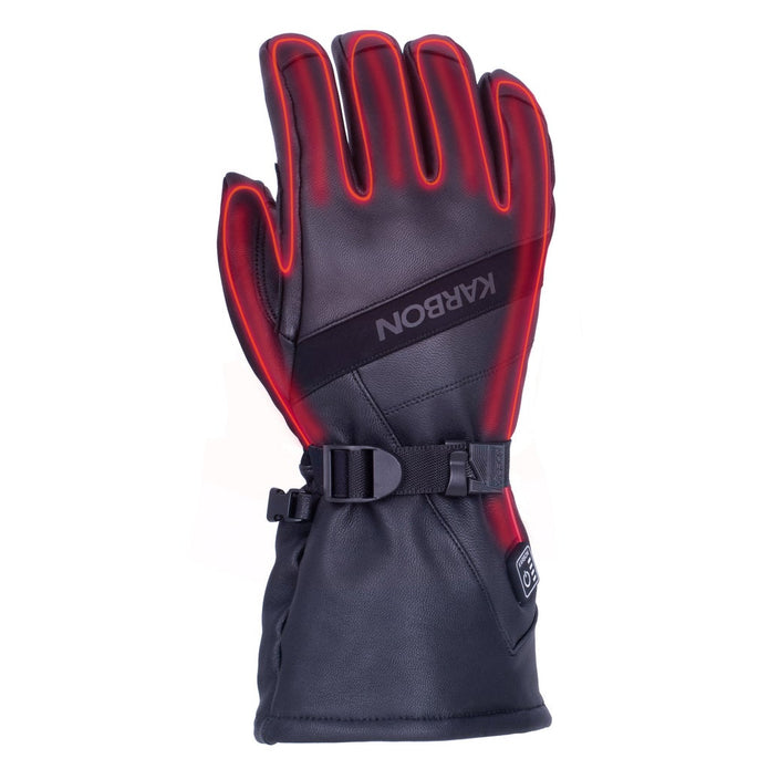 Karbon Heated Leather Gloves