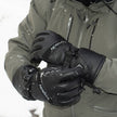 Karbon Heated Leather Gloves