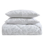 Jennifer Adams Reversible Comforter Set, 6-piece