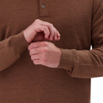 Modern English Men's Long Sleeve Merino Wool Polo Sweater