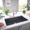 Blanco Liven 33 in. Dual Mount SILGRANIT Kitchen Sink