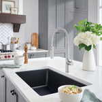 Blanco Liven 33 in. Dual Mount SILGRANIT Kitchen Sink