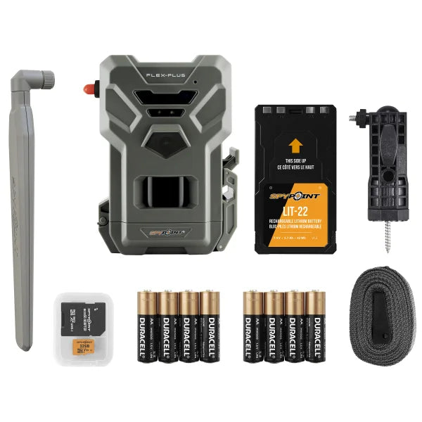 Spypoint Flex-Plus Trail Camera Bundle