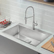 Blanco Quatrus R15 31.5 in. Dual Mount Stainless Steel Kitchen Sink