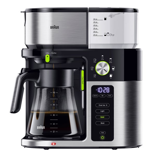 Braun MultiServe Coffee Maker with ExactBrew System, 10-cups