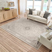Gertmenian Helios Collection Parsons Grey Indoor Area Rug