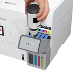 EcoTank ET-4958 White Wireless All-in-One Colour Supertank Printer with Bonus Black Ink Bottle