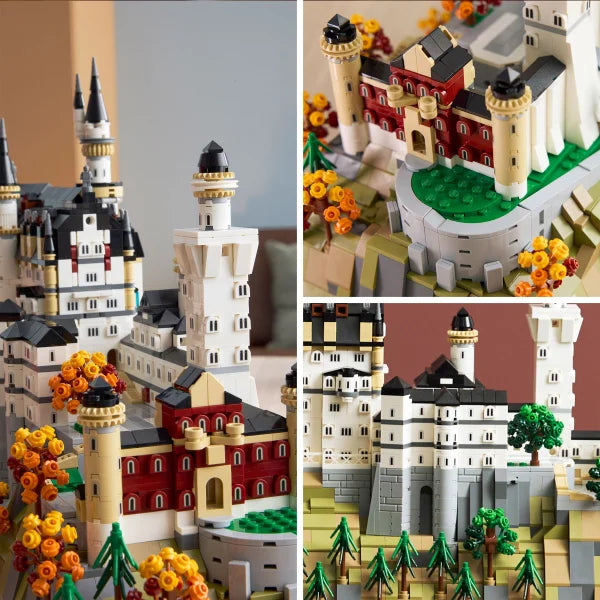 LEGO Architecture Neuschwanstein Castle 21063 with Bonus LEGO Architecture New York City 21028