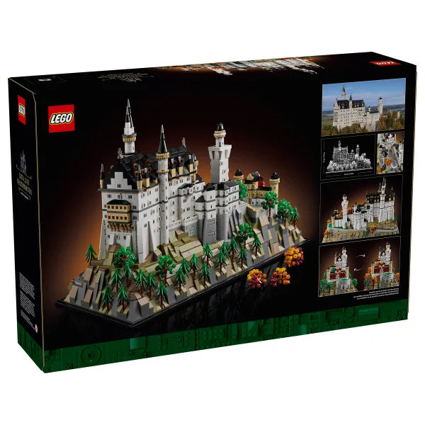 LEGO Architecture Neuschwanstein Castle 21063 with Bonus LEGO Architecture New York City 21028