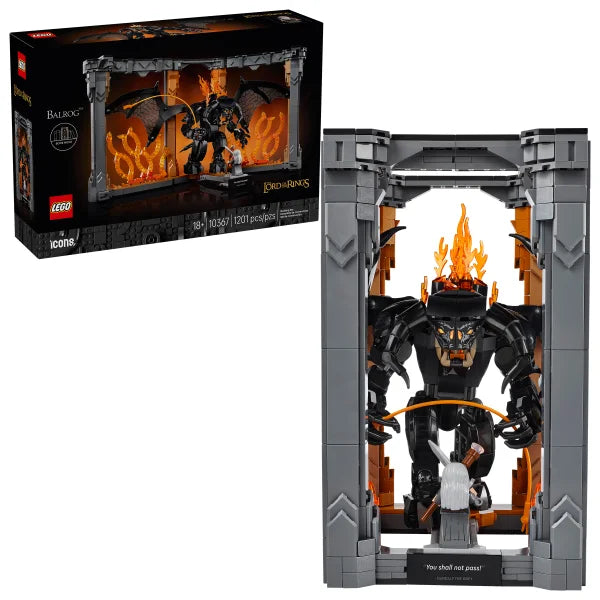 LEGO Icons The Lord of the Rings: Balrog Book Nook 10367