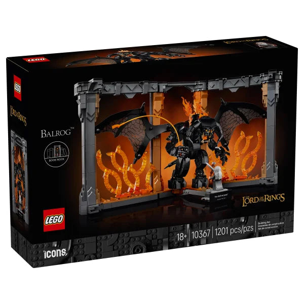 LEGO Icons The Lord of the Rings: Balrog Book Nook 10367