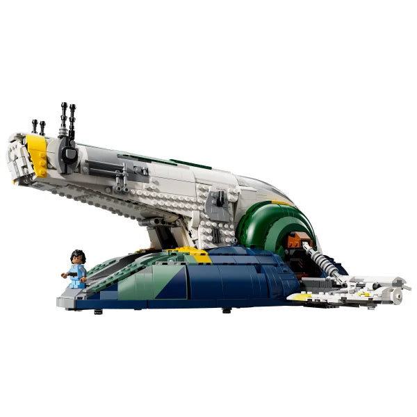 LEGO Star Wars Jango Fett’s Firespray-Class Starship 75409 with bonus LEGO Star Wars: The Clone Wars Ahsoka's Jedi Interceptor Spaceship 75401