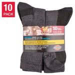 Dickies Men’s Dri-Tech Crew Socks, 10-pair