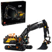 LEGO Technic Volvo EC500 Hybrid Excavator 42215 with bonus LEGO City Yellow Mobile Construction Crane Toy Set 60409