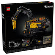LEGO Technic Volvo EC500 Hybrid Excavator 42215 with bonus LEGO City Yellow Mobile Construction Crane Toy Set 60409