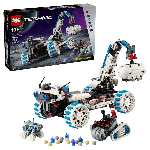 LEGO Technic Lunar Outpost Moon Rover Space Vehicle 42211