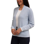 Cyrus Women's Open Cardigan with Contrast Trim