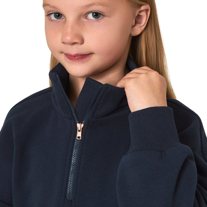Mondetta Kids Fleece Quarter Zip Top