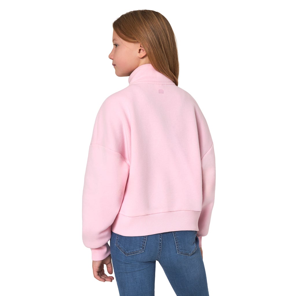Mondetta Kids Fleece Quarter Zip Top