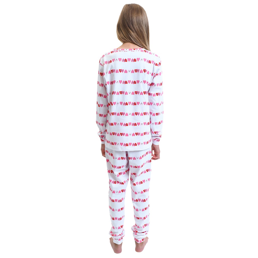 Kids Valentines Day Pajama Set, 2-piece