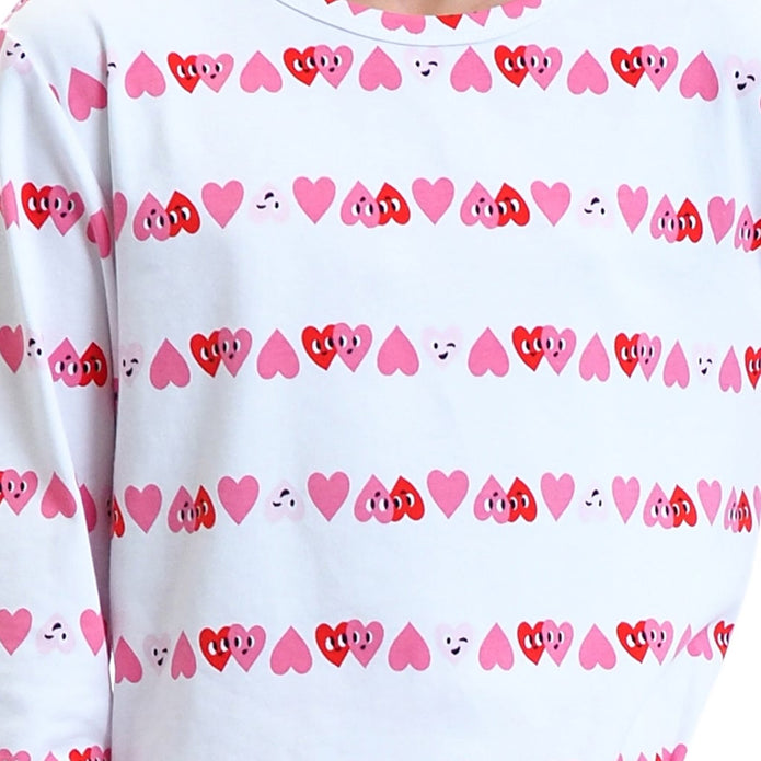 Kids Valentines Day Pajama Set, 2-piece