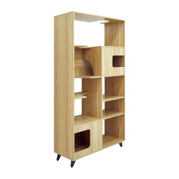 4 Cats & Dogs Clifford Functional Display Shelf with Integrated Cat Perches