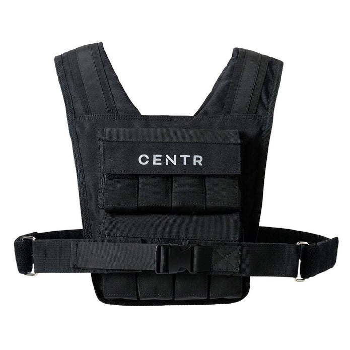Centr 20 LB Weighted Vest, Adjustable Weight and Fit, with 3-Month Centr Membership