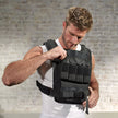 Centr 20 LB Weighted Vest, Adjustable Weight and Fit, with 3-Month Centr Membership