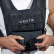 Centr 20 LB Weighted Vest, Adjustable Weight and Fit, with 3-Month Centr Membership