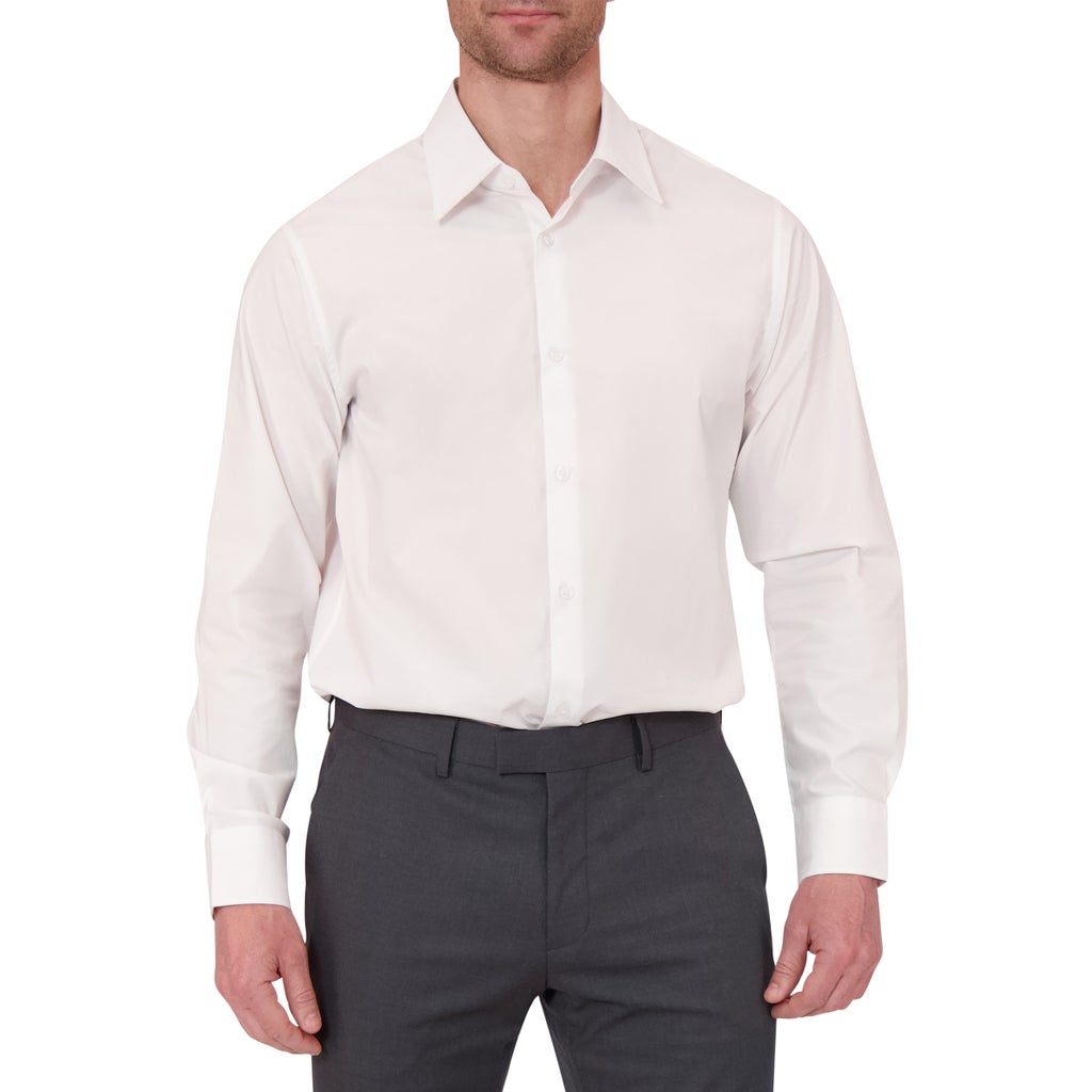 Modern English Men's Dress Shirt - White
