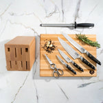 Chuck Hughes Knife Block Set, 7-piece