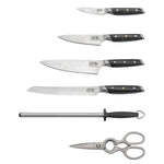 Chuck Hughes Knife Block Set, 7-piece