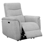 Sealy Jann Grey Power Recliner