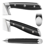 Cangshan Alps Series German Steel Forged Knife Set, 12-piece
