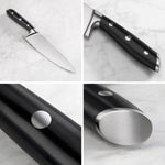 Cangshan Alps Series German Steel Forged Knife Set, 12-piece