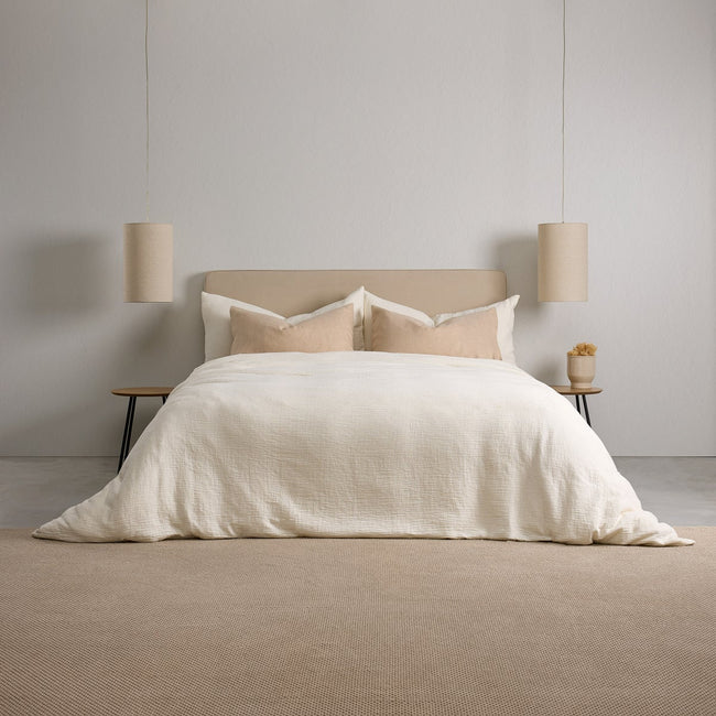 House & Home by Lynda Reeves European Collection - Muslin Duvet Cover Set