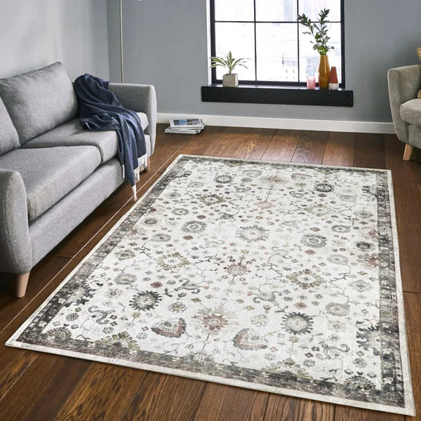 Viana Downy Collection Serenade Ivory Indoor Area Rug