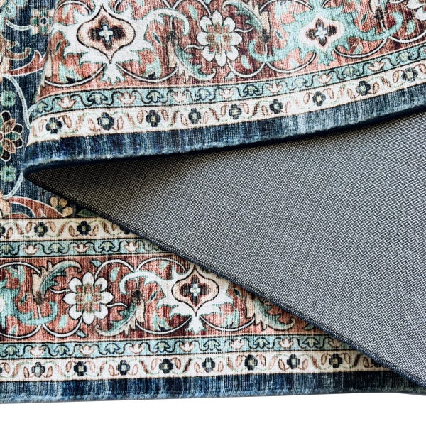 Viana Downy Collection Midnight Sonata Indoor Area Rug