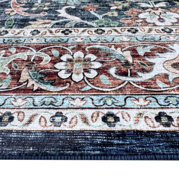 Viana Downy Collection Midnight Sonata Indoor Area Rug
