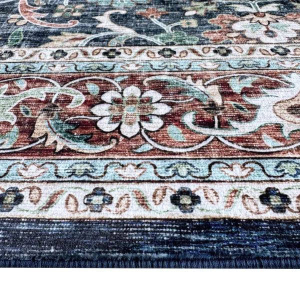 Viana Downy Collection Midnight Sonata Indoor Area Rug