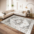 Viana Downy Collection Chateau Mist Indoor Area Rug