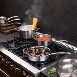 Fissler M5 Pro-Ply Stainless Steel 5-ply Cookware Set, 10-pieces