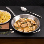 Fissler M5 Pro-Ply 5-ply Stainless Steel Skillet, 32 cm (12 in.)