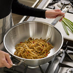 Fissler Original-Profi Collection Stainless Steel Wok, 32 cm (12.6 in.)