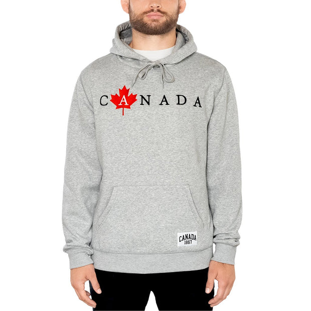 Canada Varsity Hoodie - Grey